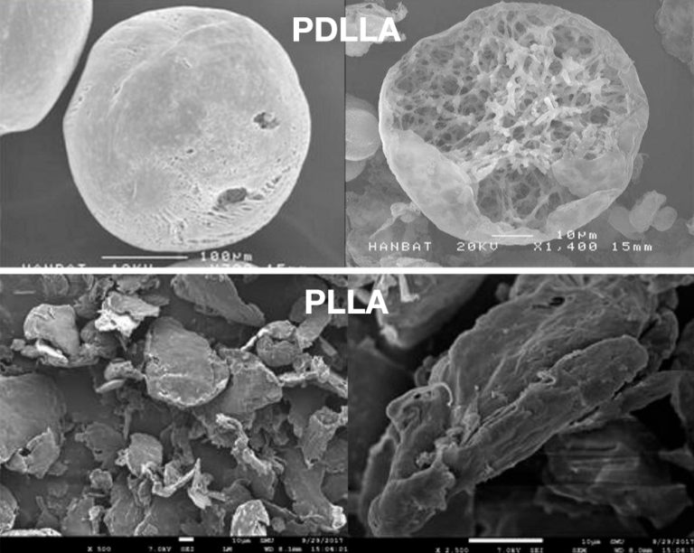 Porovnání PDLLA a PLLA kyselina polymléčná